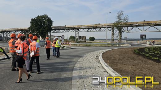 Budowa ronda w Zimnicach Małych na ostatniej prostej (WIDEO)