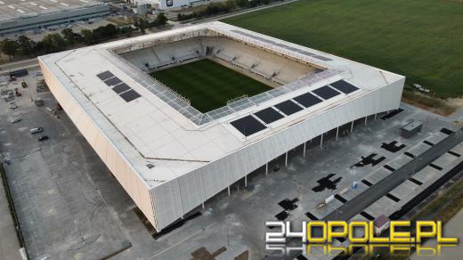 Stadion Opolski ukończony w 86% procentach