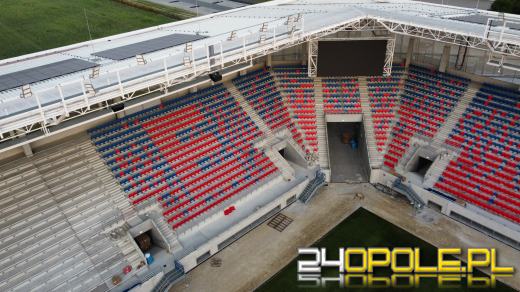 Stadion Opolski ukończony w 86% procentach