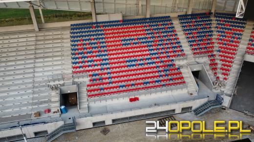 Stadion Opolski ukończony w 86% procentach
