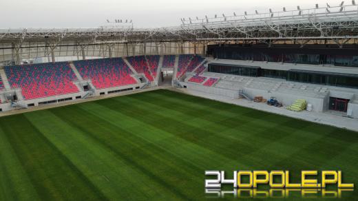 Stadion Opolski ukończony w 86% procentach