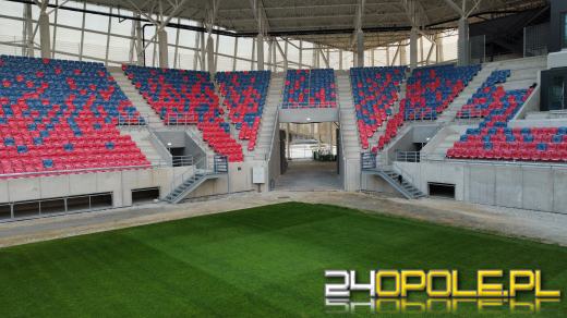 Stadion Opolski ukończony w 86% procentach