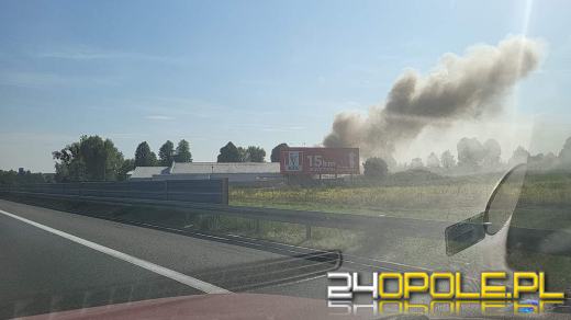 Pożar w stolarni w Odrowążu. Szybka akcja strażaków 