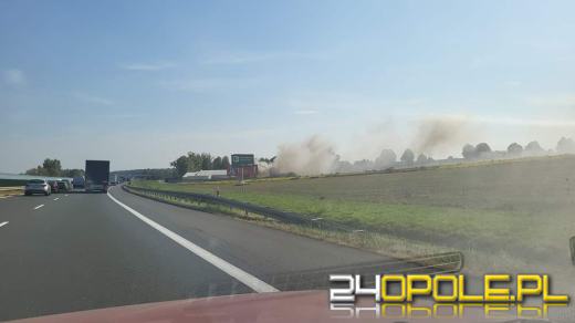 Pożar w stolarni w Odrowążu. Szybka akcja strażaków 