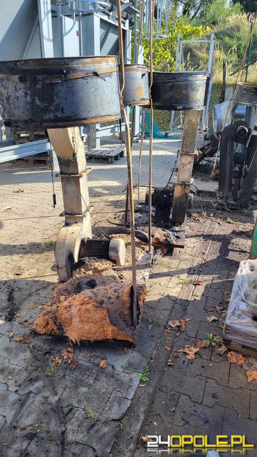 Pożar w stolarni w Odrowążu. Szybka akcja strażaków 