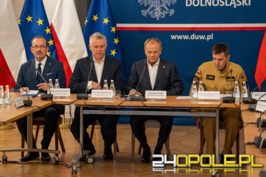 Śląsk w największym zagrożeniu zawirowań pogodowych. Wizyta Tuska we Wrocławiu 