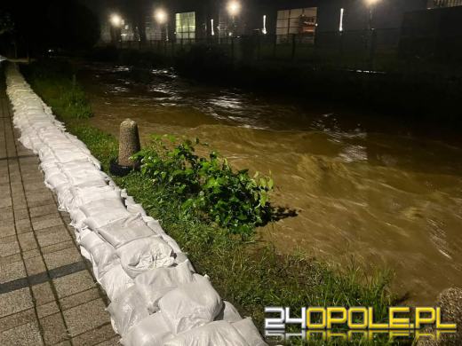 Stany alarmowe rzek przekroczone. Ewakuowano mieszkańców 