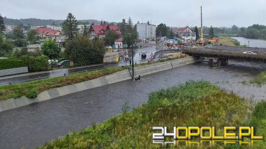 Stany alarmowe rzek przekroczone. Ewakuowano mieszkańców 