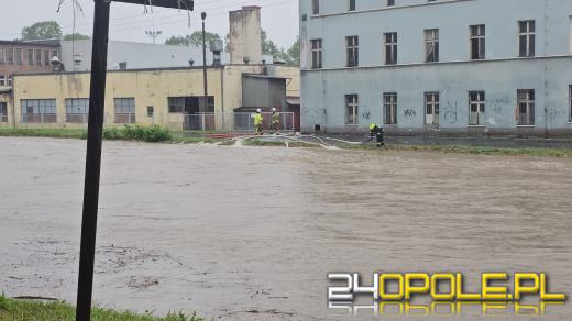 Cały dzień trwają działania ratownicze i zabezpieczające. Fotorelacja 
