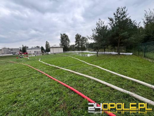 Powiat Opolski walczy ze skutkami powodzi