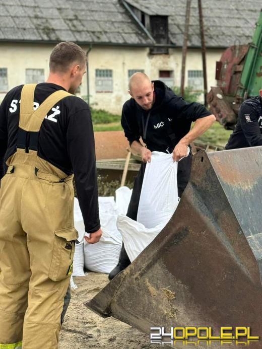 Powiat Opolski walczy ze skutkami powodzi