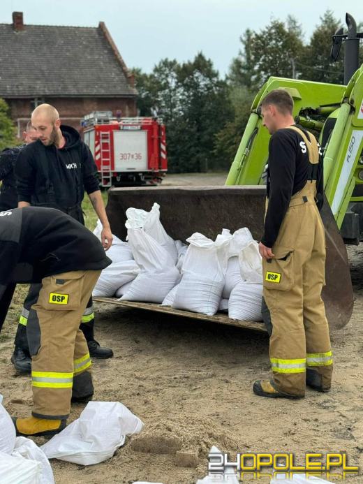 Powiat Opolski walczy ze skutkami powodzi
