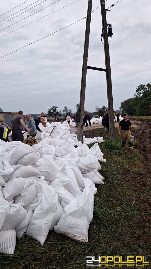 Powiat Opolski walczy ze skutkami powodzi