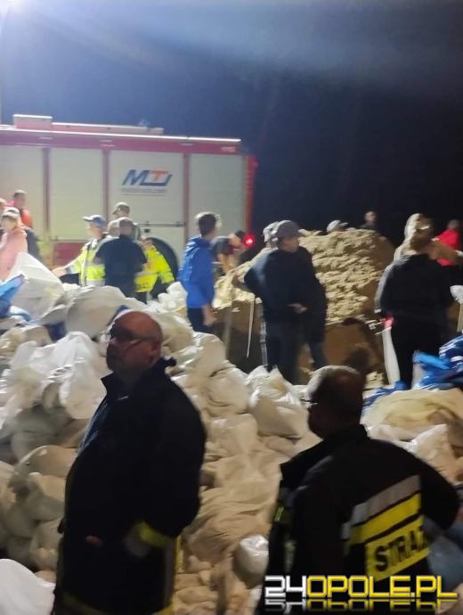 Powiat Opolski walczy ze skutkami powodzi