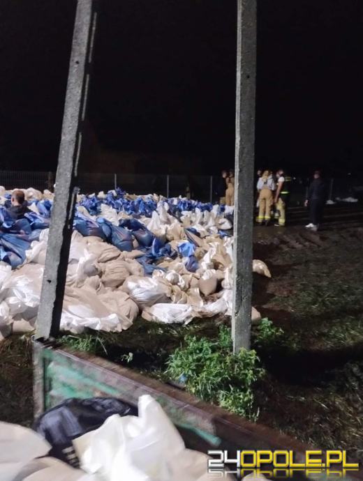 Powiat Opolski walczy ze skutkami powodzi