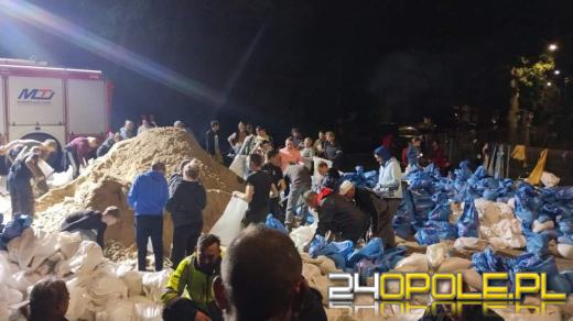 Powiat Opolski walczy ze skutkami powodzi