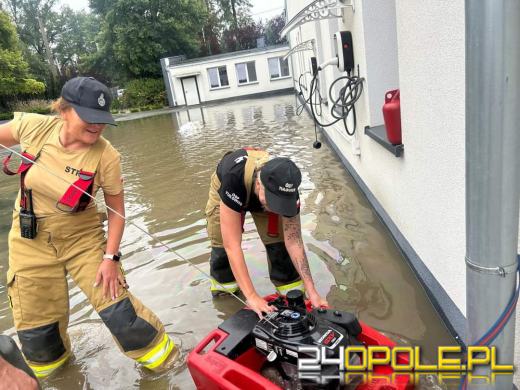 Powiat Opolski walczy ze skutkami powodzi