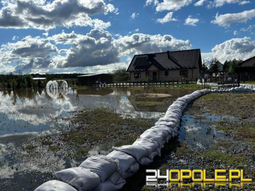 Powiat Opolski walczy ze skutkami powodzi