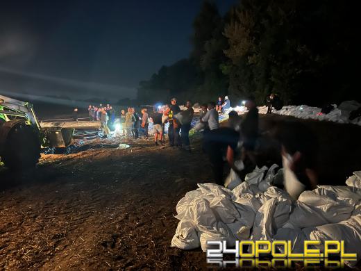 Służby i mieszkańcy wzmacniają Kędzierzyn-Koźle. Walka trwa też o Brzeg 