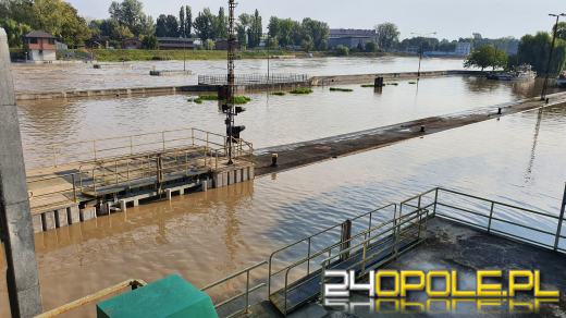 Stabilna sytuacja na Odrze w Opolu. Trwa akcja w Naroku
