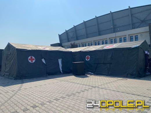 Szpital Polowy w Nysie już działa. Pomieści on kilkudziesięciu pacjentów