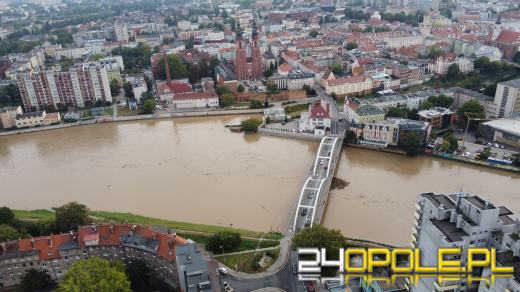 Poziom wody na Odrze spadł poniżej 6 metrów.  Ponownie przejezdna ulica Jagiełły 