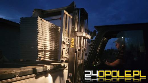 Trwa budowa mostu tymczasowego w Głuchołazach