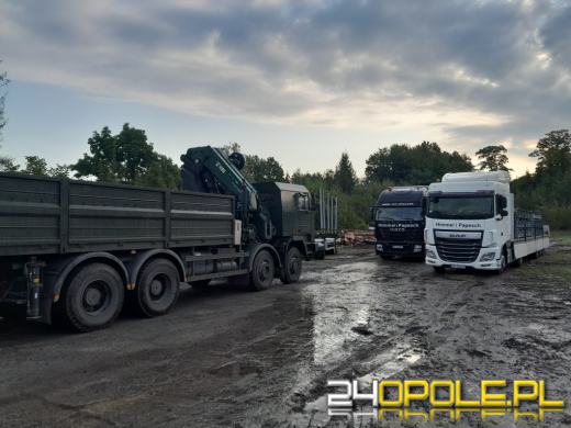 Trwa budowa mostu tymczasowego w Głuchołazach