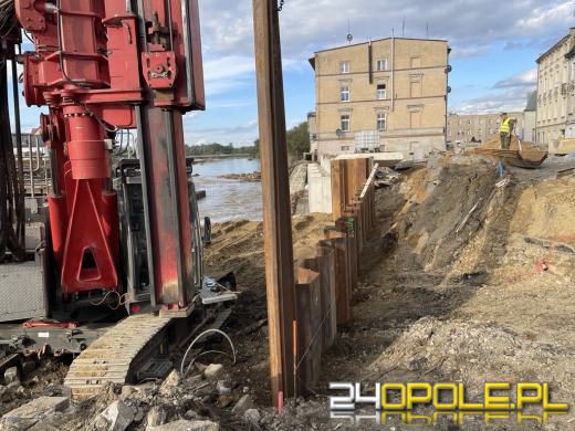 Trwa intensywna praca nad mostem tymczasowym w Głuchołazach