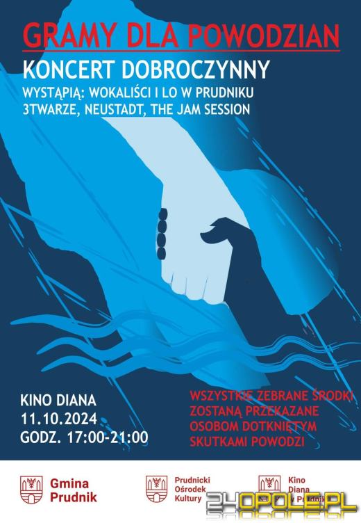Młodzi prudniczanie organizują koncert charytatywny dla powodzian