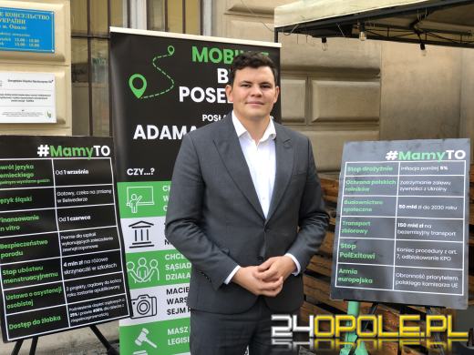 Poseł Gomoła podsumował pierwszy rok działań, niekoniecznie swoich