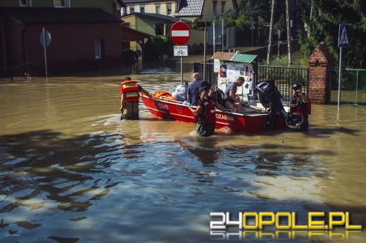 Strażacy podsumiowali działania powodziowe na terenie województwa opolskiego