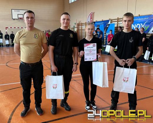 Młodzi strażacy z OSP Strzelce Opolskie zdobyli pierwsze miejsce na Wojewódzkich Mistrzostwach