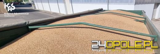 KAS: Kontrola pojazdu, który przewoził pszenicę z Czech do Polski.