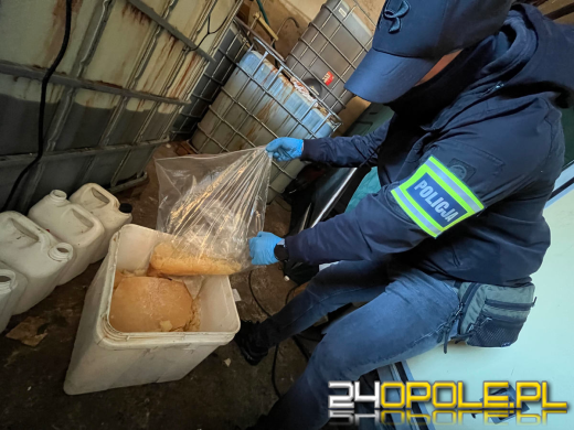 Duża akcja Policji. Laboratorium klefedronu zlikwidowane przez namysłowskich kryminalnych (VIDEO)