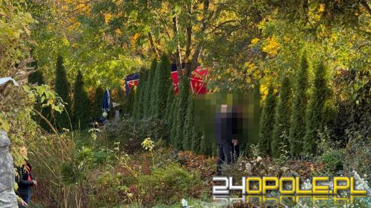 Ciało martwej osoby znalezione na ulicy Hallera w Opolu