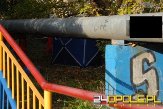 Ciało martwej osoby znalezione na ulicy Hallera w Opolu