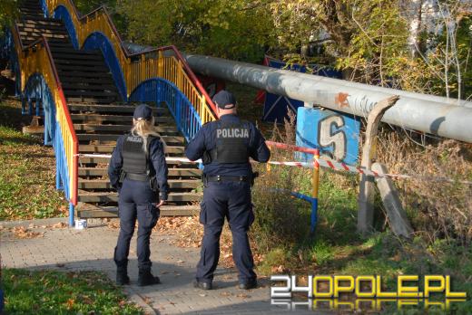Ciało martwej osoby znalezione na ulicy Hallera w Opolu
