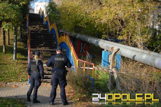 Ciało martwej osoby znalezione na ulicy Hallera w Opolu