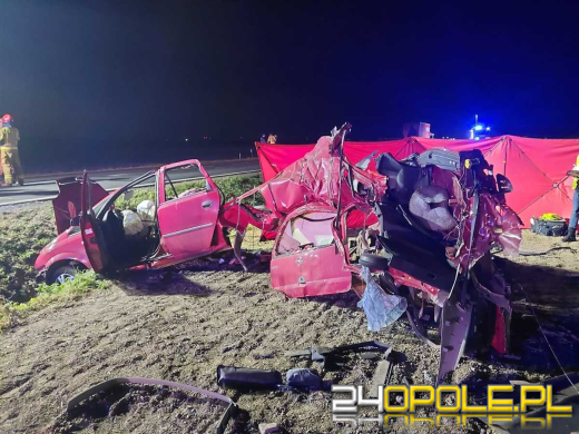 66-latek, sprawca śmiertelnego wypadku w rękach prudnickiej policji (VIDEO)