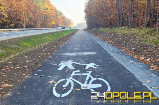 Jeszcze w listopadzie 4,5 km nowej ścieżki pieszo-rowerowej