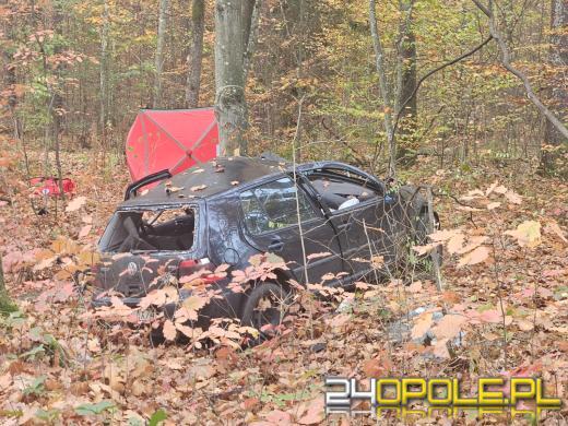 Śmiertelny wypadek w miejscowości Grabczok. Droga zablokowana