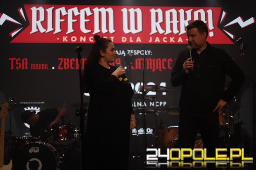 Riffem w raka, czyli charytatywny koncert dla Jacka Kasprzyka