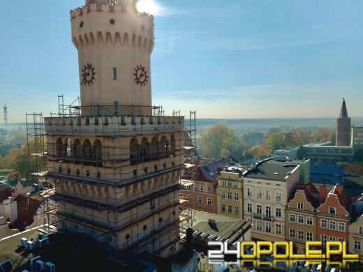 Opole: Wieża ratuszowa w remoncie. Obiekt zyska na atrakcyjności