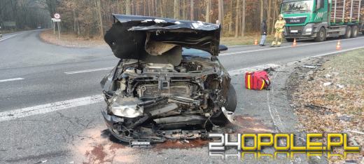 Nie udzielił pierwszeństwa, doprowadził do wypadku i wylądował w szpitalu