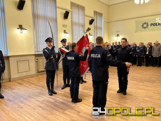 Szeregi opolskiej Policji zasiliło 22 nowych funkcjonariuszy