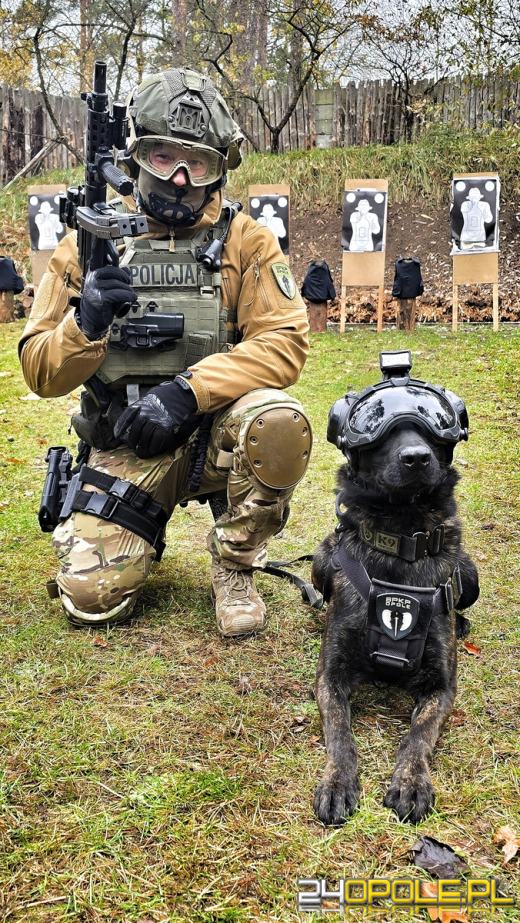 Pierwszy bojowy pies Policji na Opolszczyźnie. Poznajcie Thora