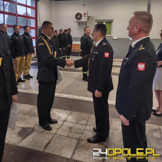 Strzelce Opolskie: Awanse, nagrody i wyróżnienia w Straży Pożarnej