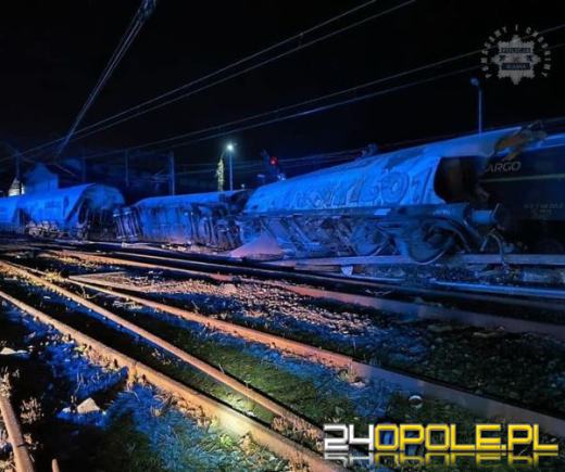 Zderzenie pociągów towarowych w Kuźni Raciborskiej. Utrudnienia w ruchu 