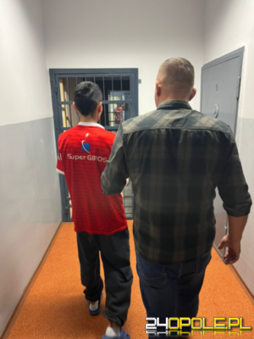 Nietrzeźwy obcokrajowiec uszkodził latarnię i znak drogowy